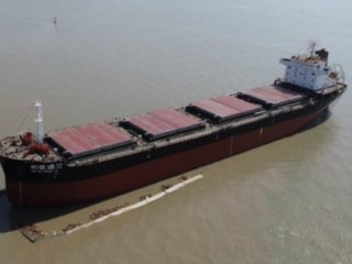 22500DWTɢ��������̩ͨ12��˳����ˮ